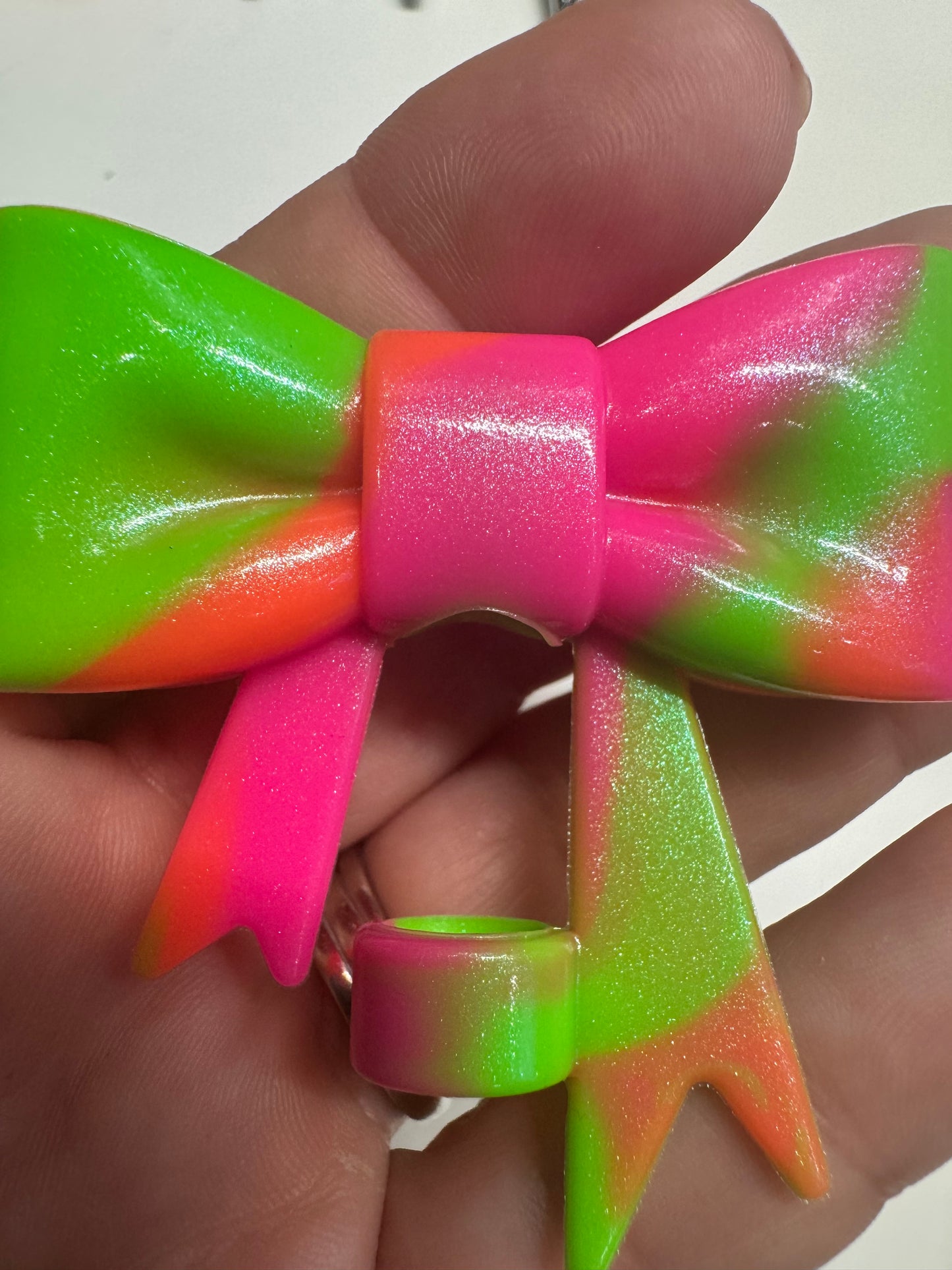 Bow Straw Topper