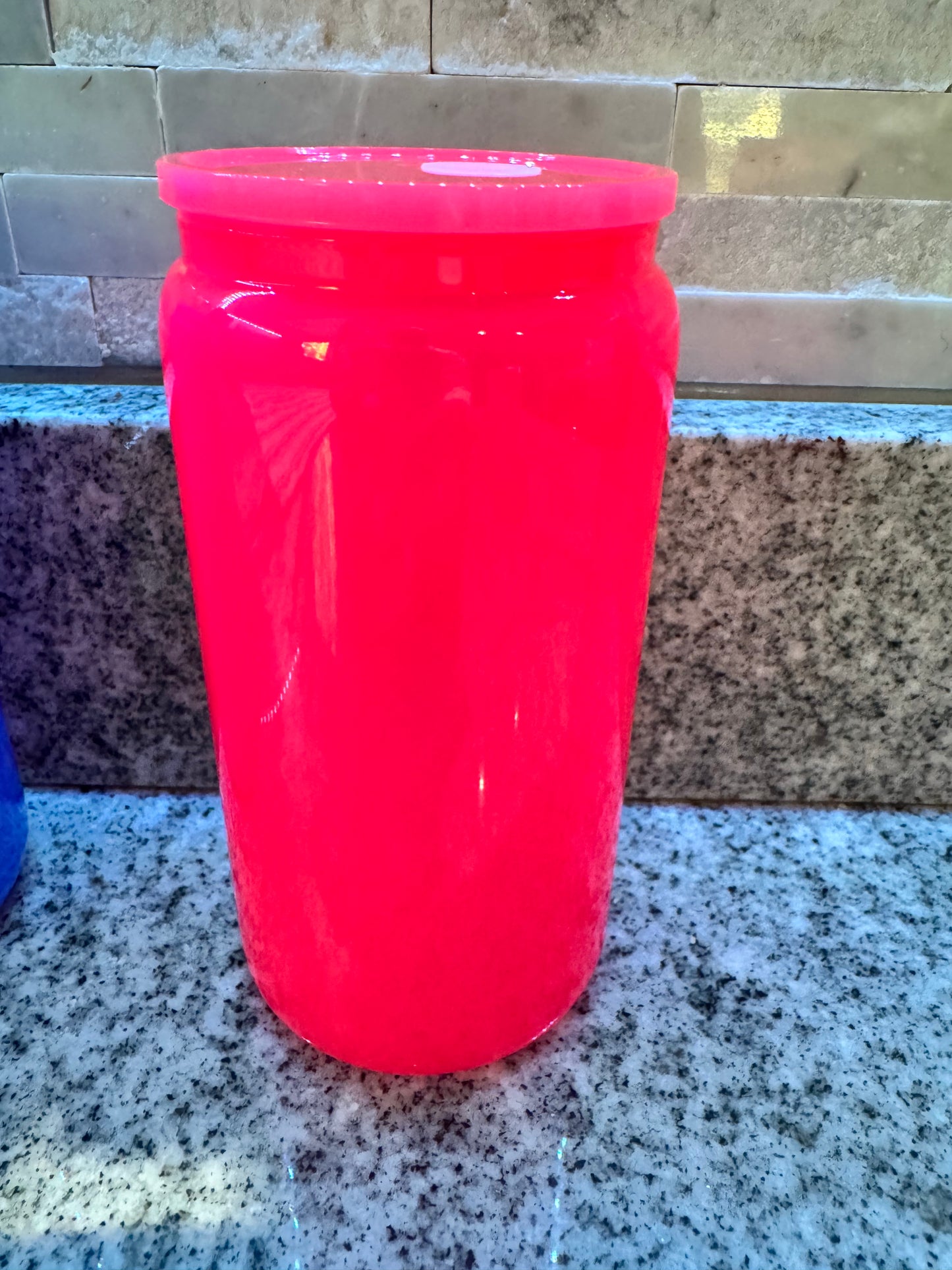 Glass Cup with Straw, Sticker, and Customized Cup Charm (Live Claim)