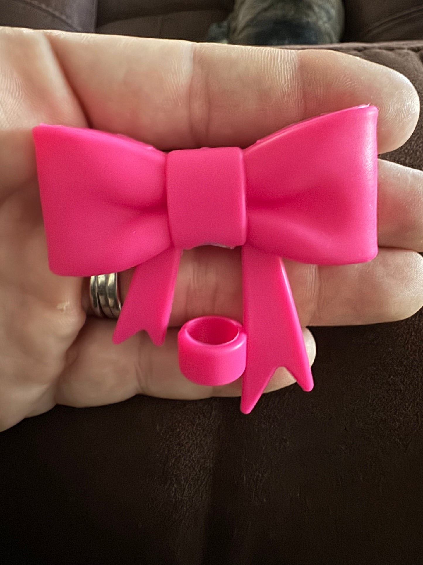 Bow Straw Topper