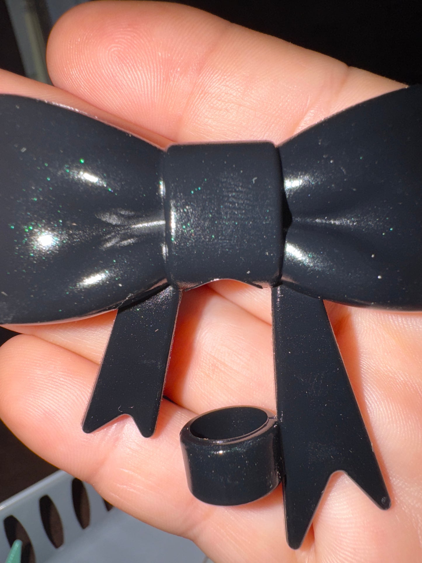 Bow Straw Topper