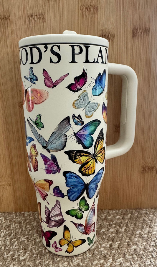 40oz Stainless SipTop Tumbler with Tumbler Tag