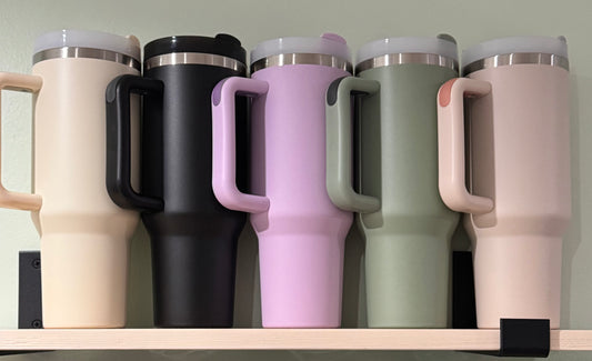 40oz Stainless Tumbler with Handle